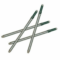 PUSHROD SET ADJUSTABLE +.96" CHROME