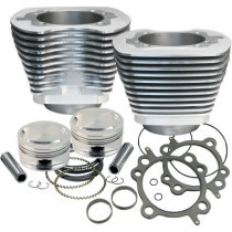 REPLACEMENT CYLINDER/PISTON KIT TWIN-CAM 95" SILVER