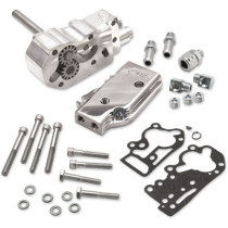 OIL PUMP UNIVERSAL BILLET POLISHED