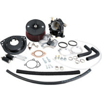 CARBURETOR KIT SUPER G W/S&S T143 LONG BLOCK ENGINE BLACK