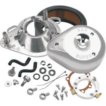 TEARDROP AIR CLEANER FOR CV-CARB/EFI CHROME