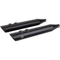 MUFFER SLIP-ON SLASH CUT END 4" TOURING BLACK