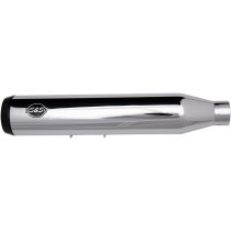 Grand National EC Slip-On Mufflers Chrome/Black