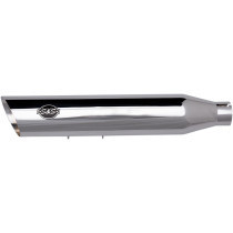 Slash-Cut EC Euro 4 Slip On Mufflers Chrome