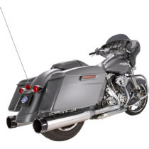 Mk45 EC Slip-On Muffler Tracer Chrome/Black