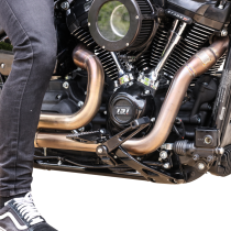 Pédale de frein - Softail à partir de 2018 à commande médianes - Noir