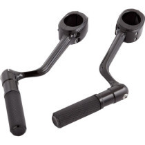 Forged Highway Peg Mounts w/ Pegs - Black