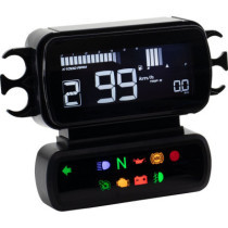 Compteur de vitesse D2 LCD - Dyna, Sportster et Softail 2014-2017