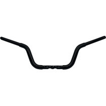 H-BAR RND TOP BLK 1.25" 8" FXLR,S,ST