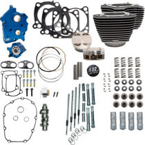 132" Power Package Engine Performance Kit - Chain Drive - Water Cooled - M8