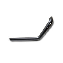 EXHAUST FRONT SHIELD BLACK