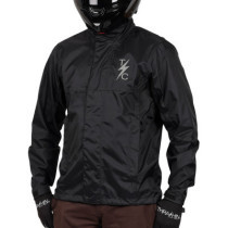 JACKET MISSION WATERPROOF RAIN BLACK MD