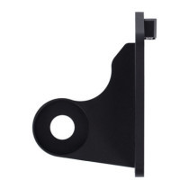 CPV, side mount license plate bracket kit. Black FR