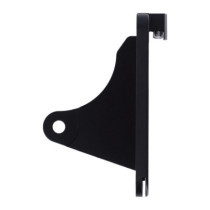 CPV, ''slide-in'' license plate bracket. Side mount, black