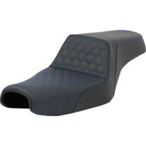 Step-Up Seat - Honeycomb - Blue Stitching