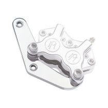 PM, caliper bracket, 11.5" front left. Chrome