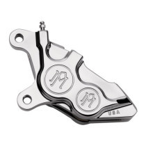 PM, 4-p 137x4B caliper. Bolt-on, 11.5" left front. Polished