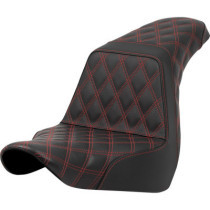 SEAT STEP UP FULL LS RED STITCH