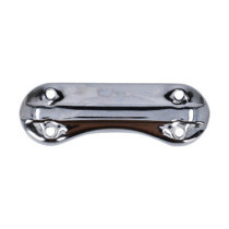 Riser top clamp, Panhead. Chrome