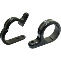  Quick Hinge 1" and 1 1/4" Clamp Black 