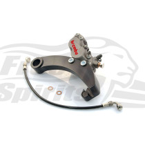 Kit étrier arrière 4 pistons Brembo - TITANE - Dyna à partir de 2008