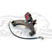 Kit étrier arrière 4 pistons Brembo - NOIR - Dyna à partir de 2008