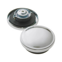  Early Style Gas Cap Vented and non-vented set Chrome 