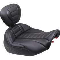 SEAT DELUXE TOURING SOLO W/ DBR GUN METAL THREAD