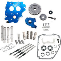 Cam Chest Kit w/o Cams Gear drive Oil cooled Chr PR TC 99-06