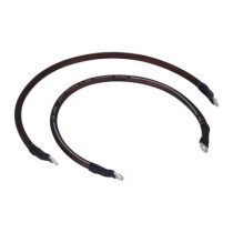 NAMZ, battery cable set. Black. 19 inch (48cm)