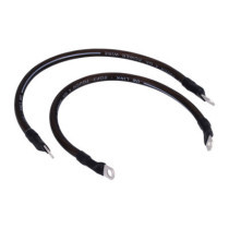 NAMZ, battery cable set. Black. 15 inch (38cm)