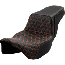 Step-Up Seat - Extended Reach - Orange Stitch