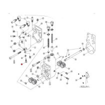  ADJUST.SCREW-CHAIN OILER Adjuster Screw 