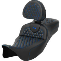 Selle avec dosseret Honeycomb RoadSofa - Blue Stitch