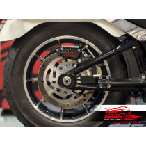 Kit étrier arrière 4 pistons Brembo - Softail à partir de 2018 - Noir