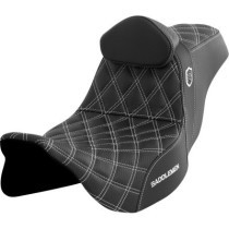 Pro Series SDC Performance Seat - with Backrest - White Stitch