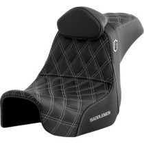 Pro Series SDC Performance Seat - with Backrest - Silver Stitch