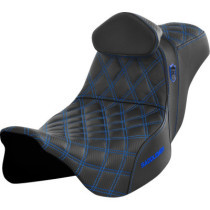 Pro Series SDC Performance Seat - with Backrest - Blue Stitch