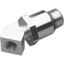  Oil Pressure Gauge Fitting Chrome 