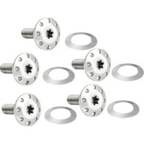 BOLT KIT ROTOR FRONT HOLESHOT 5 PACK SPOKE MOUNT, SS