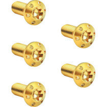 BOLT KIT ROTOR FRONT HOLESHOT  5 PACK HUB MOUNT,GOLD