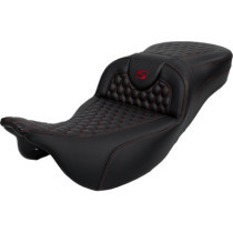 RoadSofa™ Seat - Honeycomb - Red Stitch - without Backrest