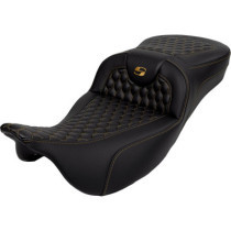 RoadSofa™ Seat - Honeycomb - Gold Stitch - without Backrest