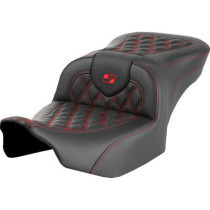 Roadsofa™ Seat - without Backrest - Red Lattice Stitch