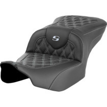 RoadSofa™ Seat - without Backrest - Lattice Stitch - Silver Stitch