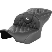 RoadSofa™ Seat - without Backrest - Lattice Stitch - White Stitch