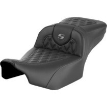 RoadSofa™ Seat - without Backrest - Lattice Stitch - Gray Stitch - Extended