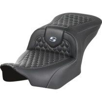 RoadSofa™ Seat - without Backrest - Honeycomb - Silver Stitch