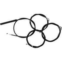 Handlebar Cable/Brake Line Kit - Complete - 18" - 20" Handlebars - Black Vinyl