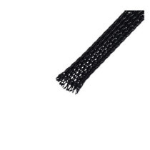 NAMZ, braided flex sleeving. Black, 1/4" (6.35mm) ID